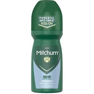 Mitchum Antiperspirant Deodorant Roll On for Men 48 Hr Protection 3.4 oz